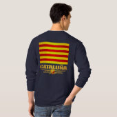 T-shirt Drapeau de Catalogne (Dos entier)