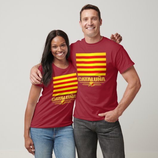 T-shirt Drapeau de Catalogne (Unisexe)