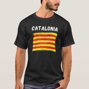 T-shirt Drapeau de Catalogne Souvenir Vacances Randonnée 2