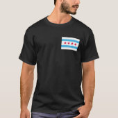 T-shirt Drapeau de Chicago (Devant)