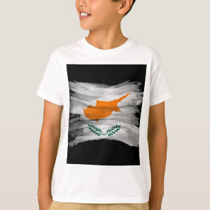T-shirt Drapeau de Chypre, drapeau national
