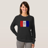 T-shirt Drapeau de Cleveland Ohio (Devant entier)