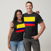 T-shirt Drapeau de Colombie (Unisexe)