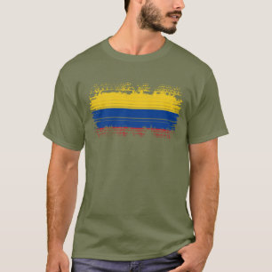 T-shirt Drapeau de Colombie