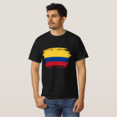 T-shirt Drapeau de Colombie (Devant entier)
