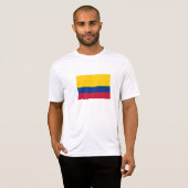 T-shirt Drapeau de Colombie (Devant entier)