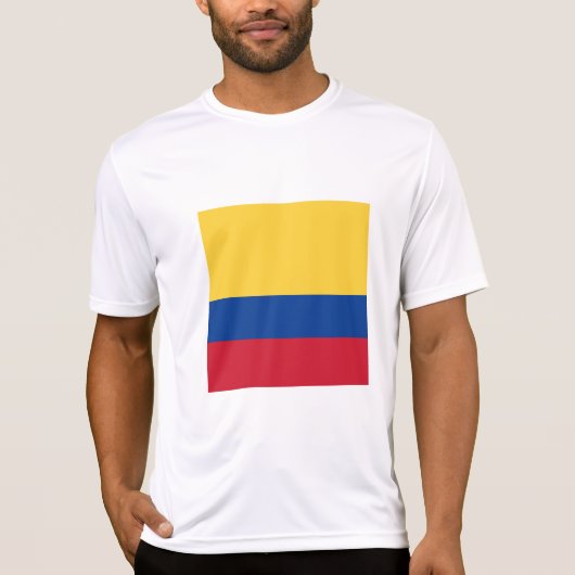 T-shirt Drapeau de Colombie (Devant)
