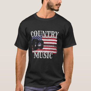 T-shirt Drapeau de concert de musique Cowboycore This Is M