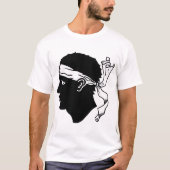 T-shirt Drapeau de Corse (Devant)