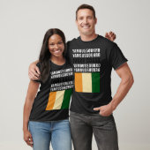 T-shirt Drapeau de Côte d'Ivoire (Unisexe)