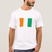 T-shirt Drapeau de Côte d'Ivoire (Devant)