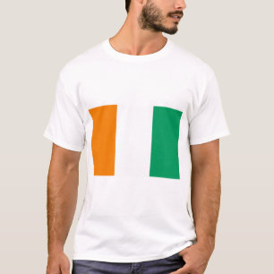T-shirt Drapeau de Côte d'Ivoire