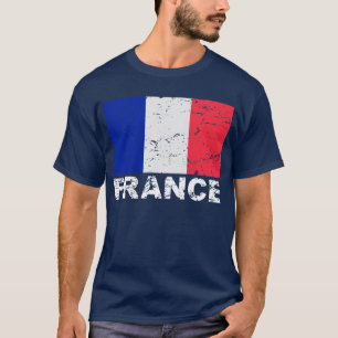 T-shirt Drapeau de cru de la France