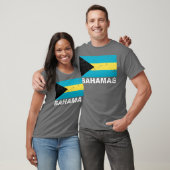 T-shirt Drapeau de cru des Bahamas (Unisexe)
