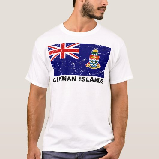 T-shirt Drapeau de cru des Îles Caïman (Devant)