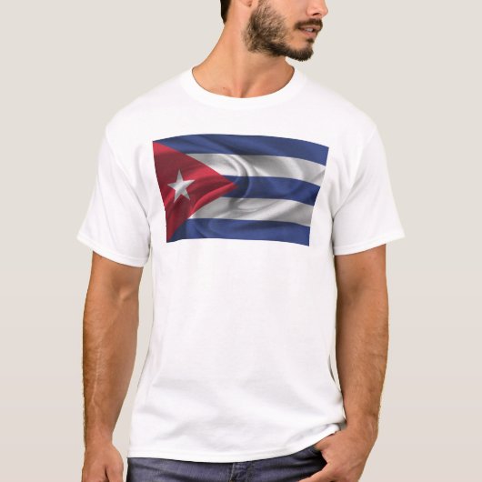 T-shirt Drapeau De Cuba (Devant)