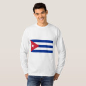 T-shirt Drapeau de Cuba (Devant entier)