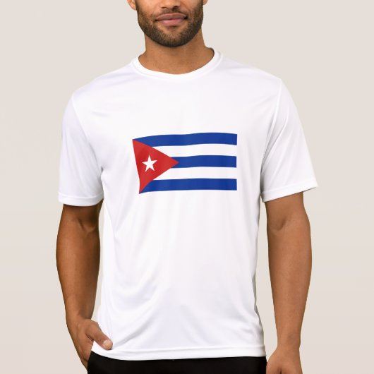 T-shirt Drapeau de Cuba (Devant)
