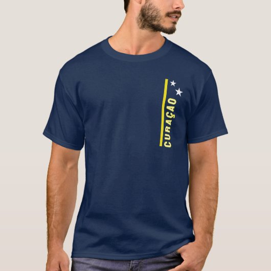 T-shirt Drapeau de Curaçao (Devant)