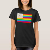 T-shirt Drapeau de diversité (Devant)