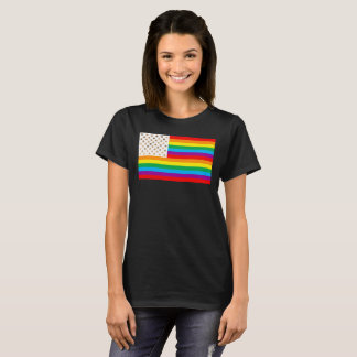 T-shirt Drapeau de diversité