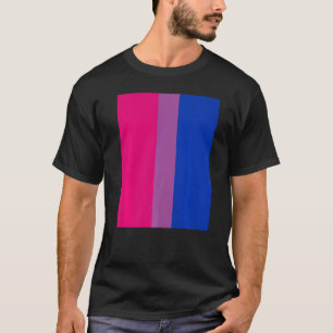 T-shirt Drapeau De Fierté Bisexuel Tourbé Pour Bi Personne