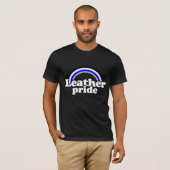 T-shirt Drapeau de fierté cuir (Devant entier)