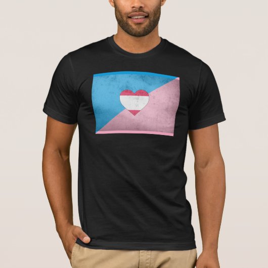 T-SHIRT DRAPEAU DE FIERTE DE JEU D'ÂGE (Devant)