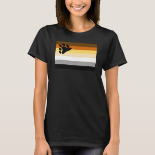 T-shirt Drapeau de fierté de l'ours