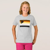 T-shirt Drapeau de fierté de l'ours (Devant entier)
