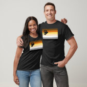 T-shirt Drapeau de fierté de l'ours (Unisexe)