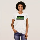 T-shirt Drapeau de fierté de l'uniforme militaire (Devant entier)