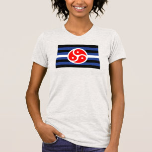 T-shirt Drapeau de fierté de pratique du cuir
