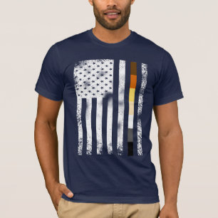 T-shirt Drapeau de fierté des ours gays en détresse cool