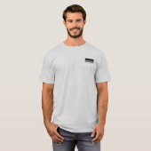 T-SHIRT DRAPEAU DE FIERTE DROITE OFFICIEL (Devant entier)