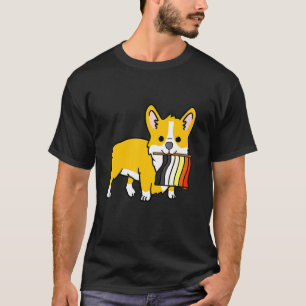 T-shirt Drapeau de fierté Gay Bear Corgi Gay Bear