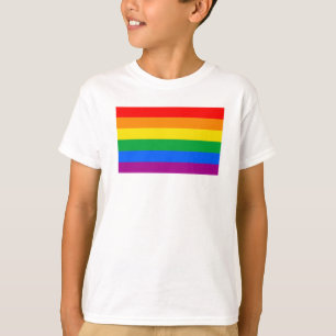 T-shirt Drapeau de fierté gay traditionnel