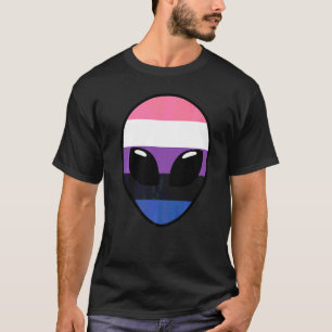 T-shirt Drapeau de fierté genderfluid  Drapeau genderfluid