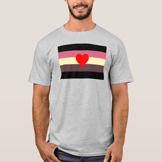 T-shirt Drapeau de fierté grasse (Devant)