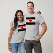T-shirt Drapeau de fierté grasse (Unisexe)