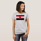 T-shirt Drapeau de fierté grasse (Devant entier)