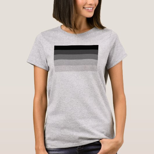 T-shirt Drapeau de fierté hétéro, Drapeau de fierté straig (Devant)
