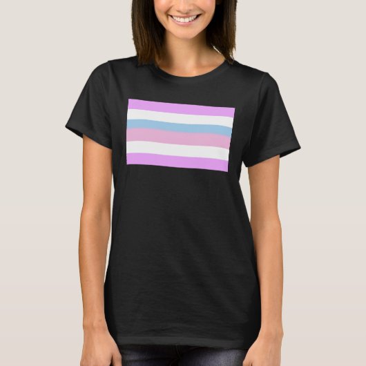 T-shirt Drapeau de fierté intersexe (Devant)