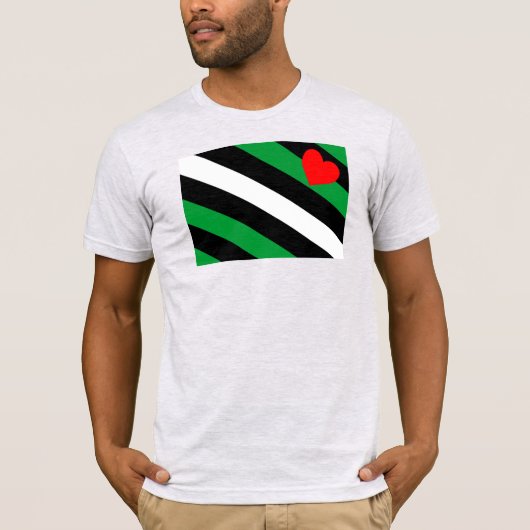 T-shirt Drapeau de fierté Leather Boi (Devant)