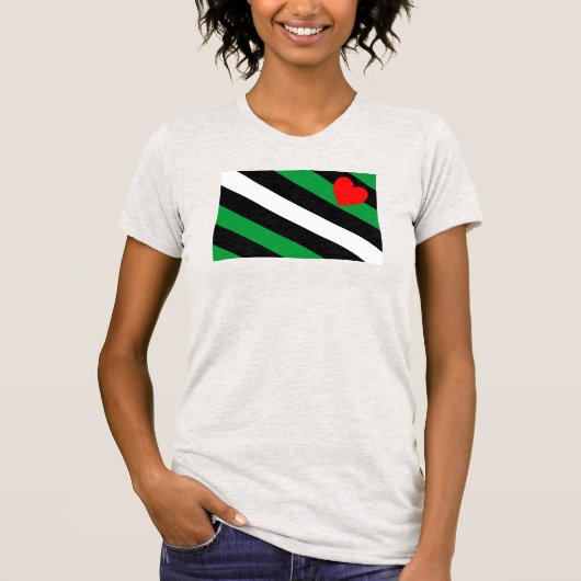 T-shirt Drapeau de fierté Leather Boi (Devant)