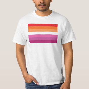 T-shirt Drapeau de fierté lesbienne