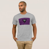 T-shirt Drapeau de fierté lesbienne (Devant entier)