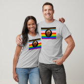 T-shirt Drapeau de fierté POC de progrès LGBTQ+ (Unisexe)