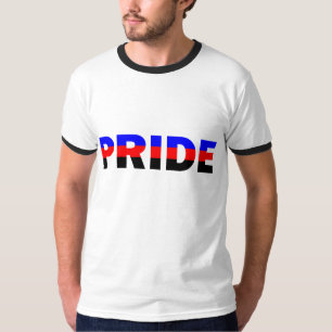 T-shirt Drapeau de fierté polyamoureuse