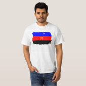 T-shirt Drapeau de fierté polyamoureuse (Devant entier)